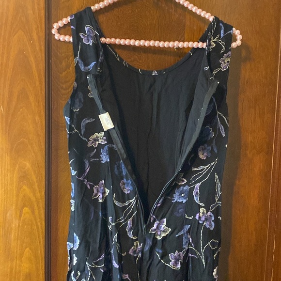 Vintage 2 piece set 😍 Sharade floral midi dress with blue cover up 😍😍😍 - Picture 15 of 17